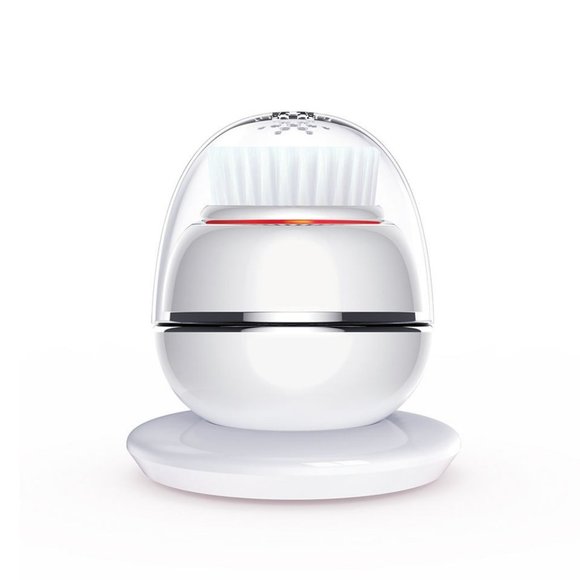 Electric Rechargeable Sonic Scrubber Silicone Facial Cleansing Brush For Face - Picture 9 of 14